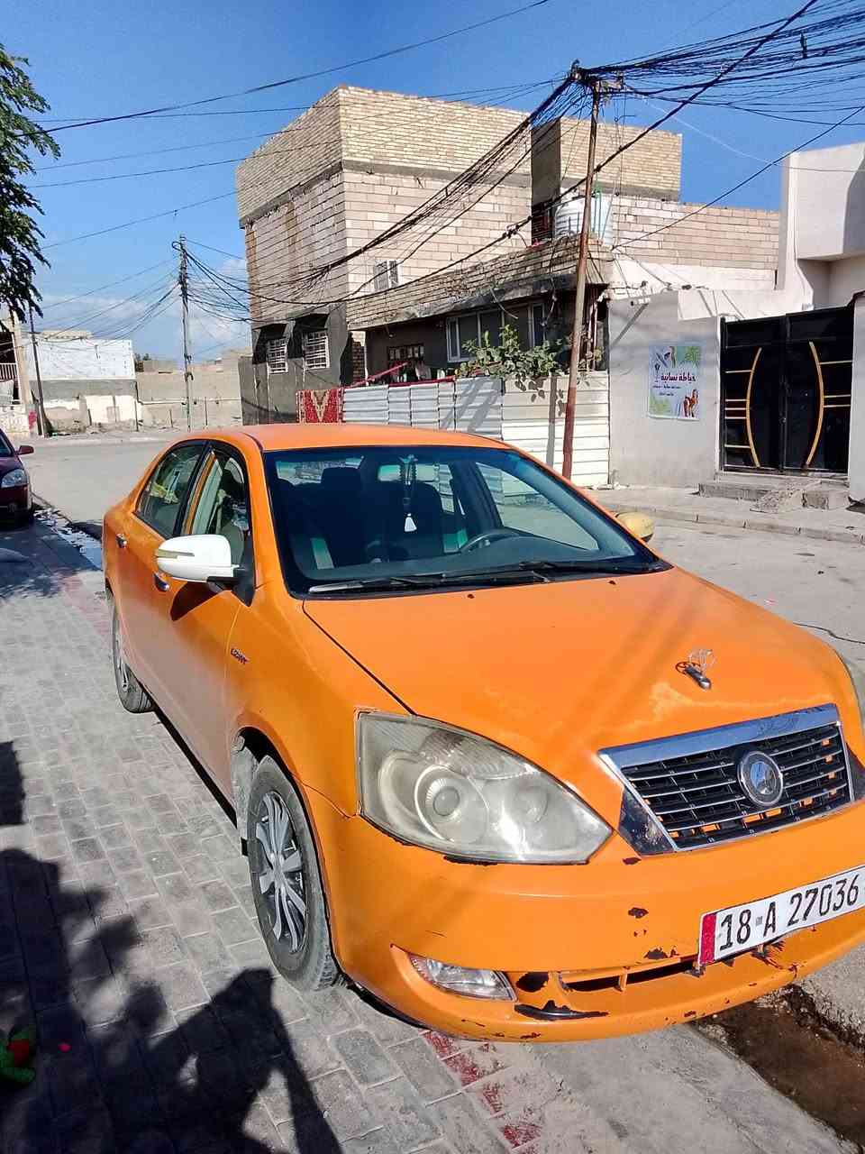 سلام عليكم جيلي موبل 2012 بسمي تحويل مباشر سنويه 2030 مكان السياره كربلا رقم انكليزي السياره مابيها شي بيها فقط اخياس الباب الخلفي شاشه دواخل نضيفه كلش السعر 37 او بيها مجال ***********
