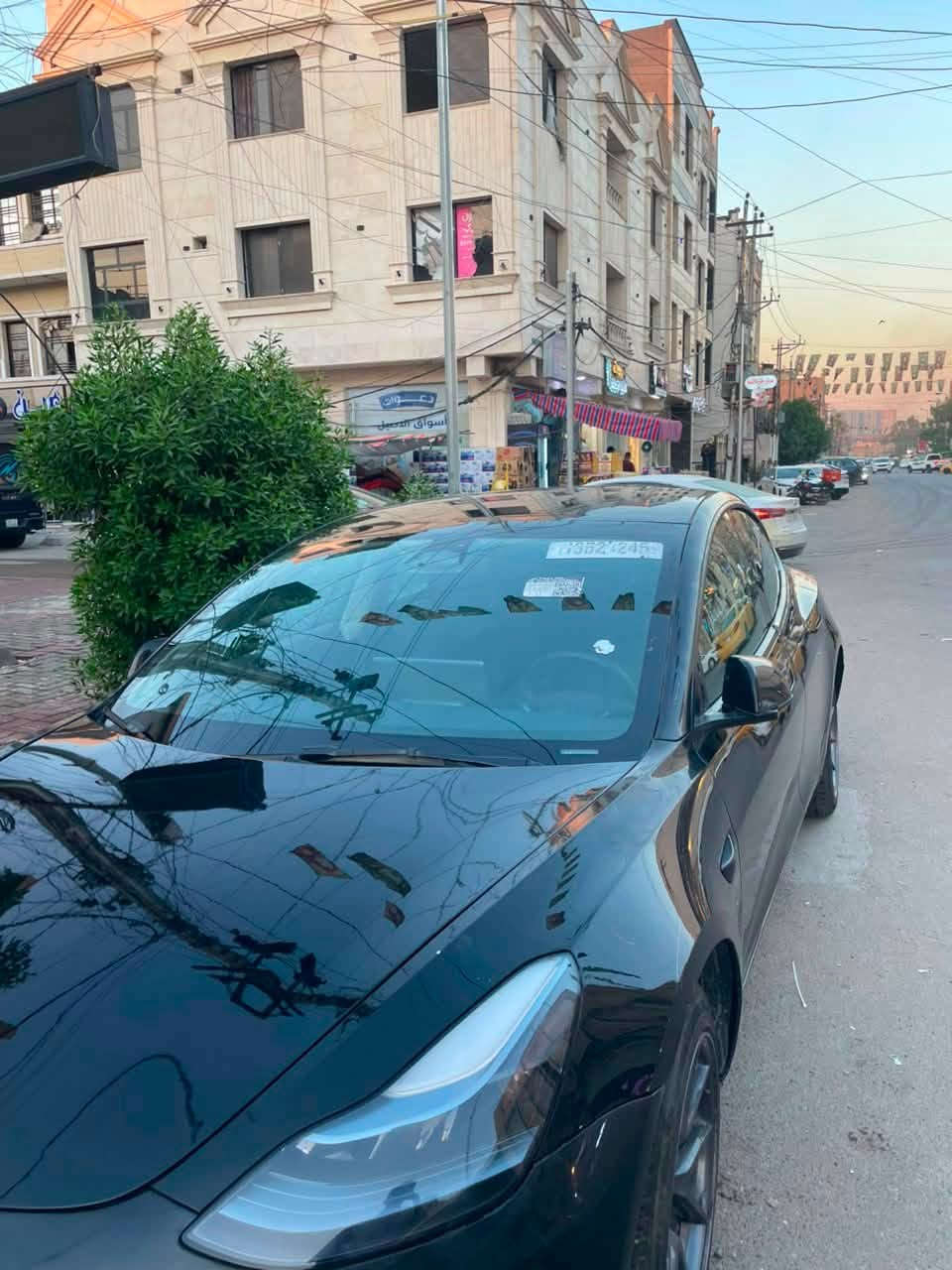 من رخصه الادمن تسلا مودل 3 singl motor
ممشه 14 ميل السعر 12 الف دولار مكانبي بغداد الاسكان شارع مستشفى الطفل رقمي ***********
