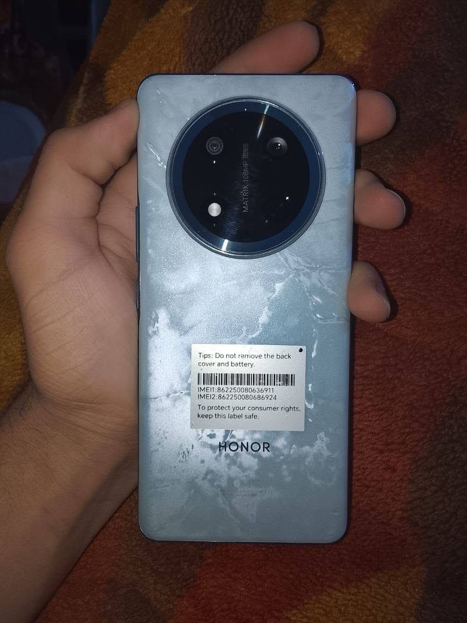 جهاز للبيع  هونر x9c مكفول كفاله ذاكرته ٢٦٥ /١٢ عامه شخط واحد مابي صار شهرين  من اخذته  كارتون موجوده وشاحنه الصليه موجوده سعره 350بي مجال للشراي


**إذا كنت صاحب هذا الإعلان وتريد حذفه لأي سبب، رجاءا أرسل رسالة إلى الدعم الفني**