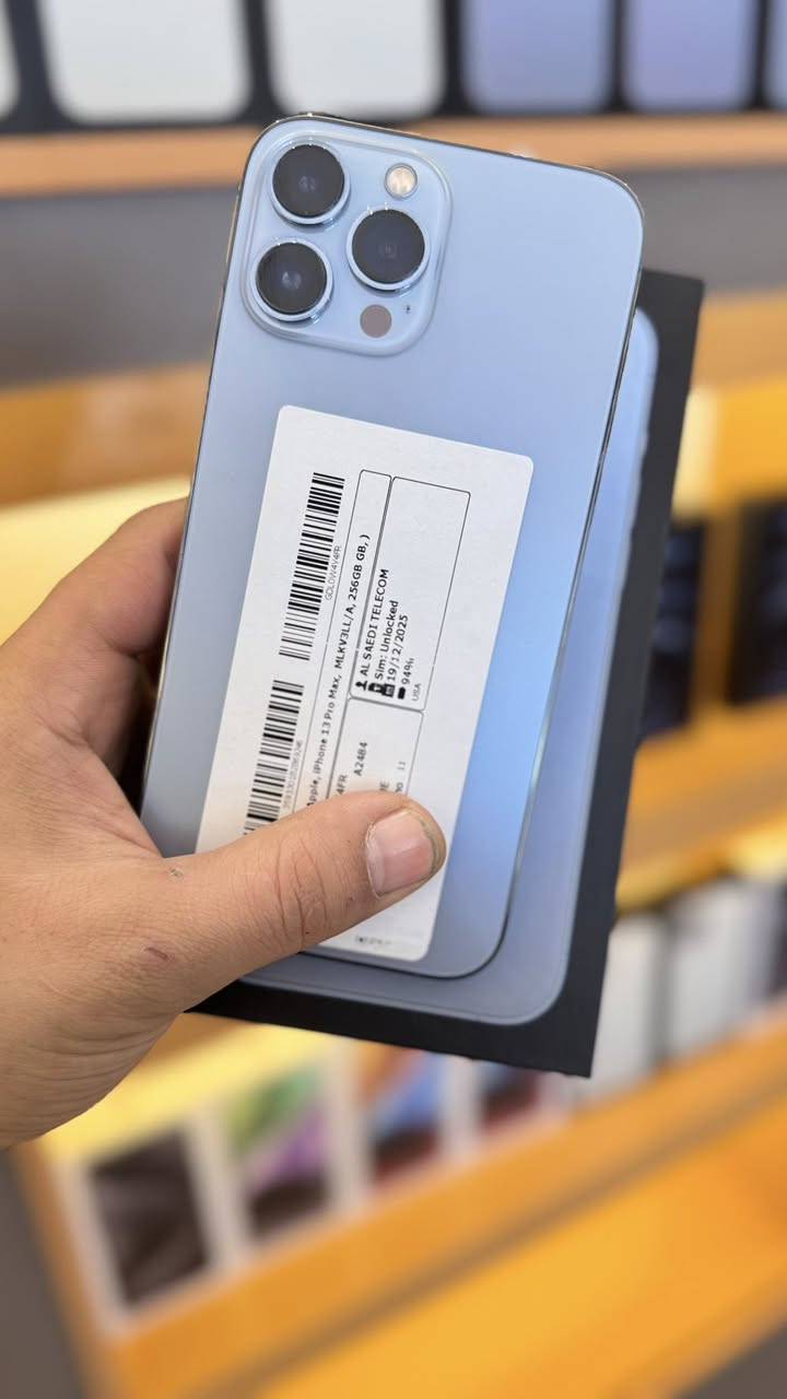 13 pro max نضافة فول بطارية 94
السعر 690 الف 

ضمان مركز في حال وجود خلل بالجهاز

 العنوان بغداد الصليخ ال600 شارع التفاحة خلف اسواق عسوله مباشرة مركز ZAIN PHONE

 وتساب ***********
