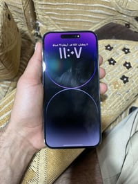 ايفون 14 برو ماكس دبل شريحه الجهاز نيف بمعنه الكلمه استخدام شخصي فقط ا...