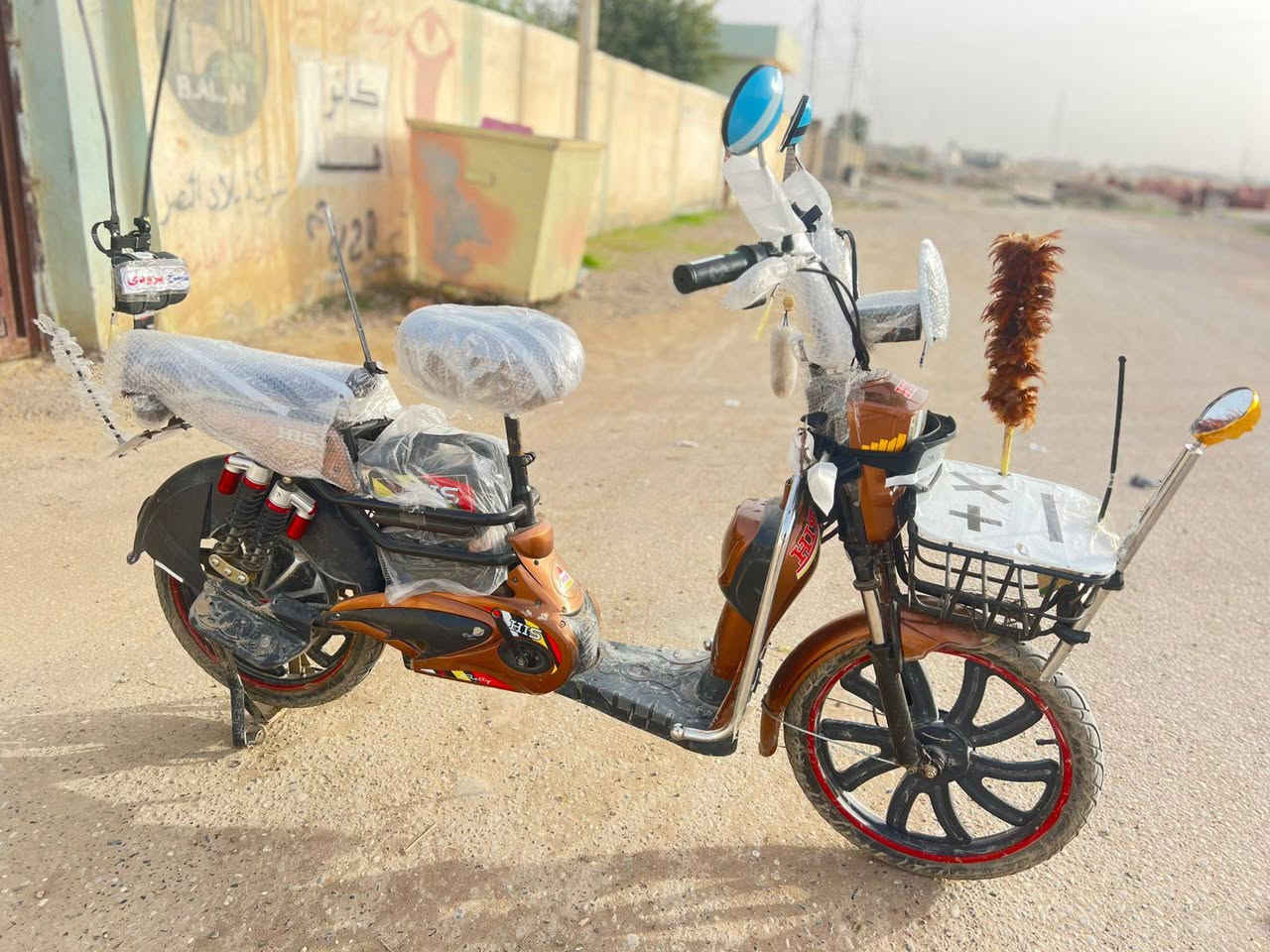 للبيع دراجه شحن(شركةTIS)
حجم20✅️
5بطاريات جدد✅️
بلوتوث✅️
دبل لايت✅️
دبل اشاره✅️ 
دبلات 4خلفي✅️
سرعه99 ✅️
ملف1500✅️
سعر 350قفل✅️
المكان بيجي حي العصري✅️


**إذا كنت صاحب هذا الإعلان وتريد حذفه لأي سبب، رجاءا أرسل رسالة إلى الدعم الفني**