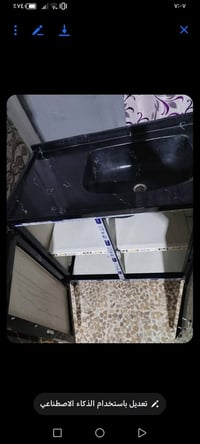 كاونتر ثلاث قطع • مستعمل قليل • حيل نضيف