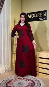 دشداشة كشمير • اسود • نص درزن