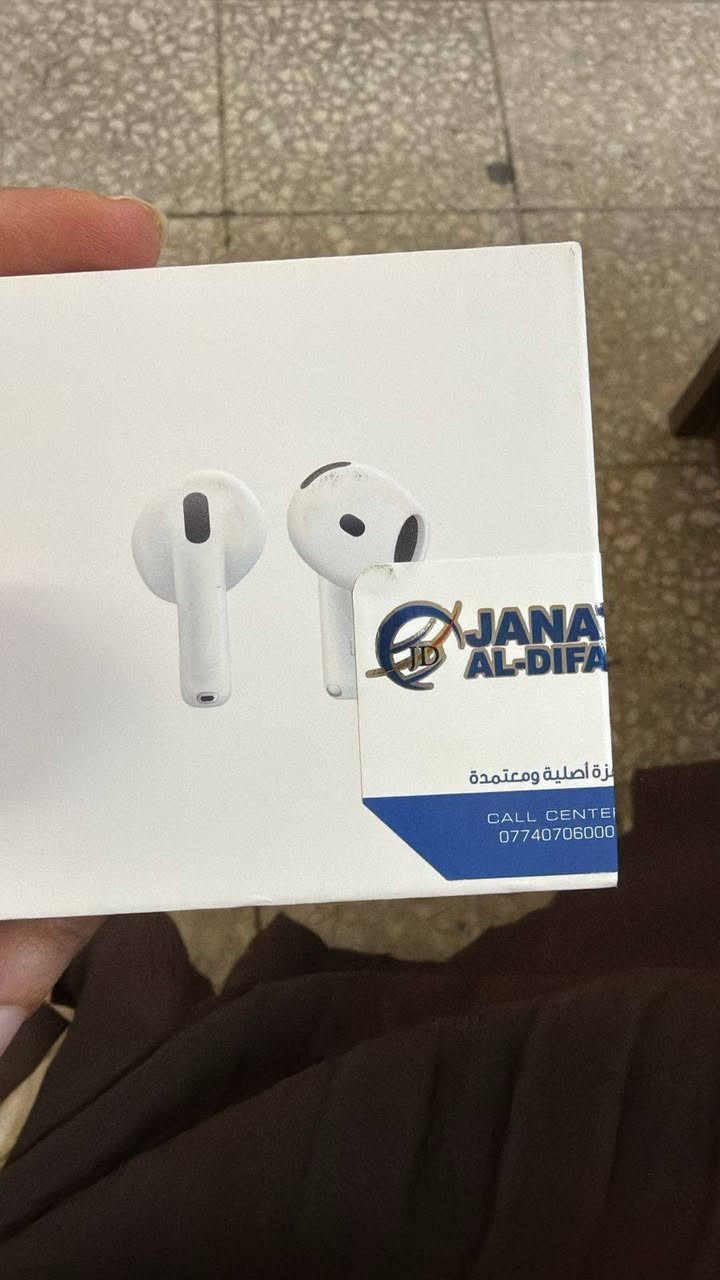 سماعه ايربود 4 بلكارتونه بغداد جميلة


**إذا كنت صاحب هذا الإعلان وتريد حذفه لأي سبب، رجاءا أرسل رسالة إلى الدعم الفني**