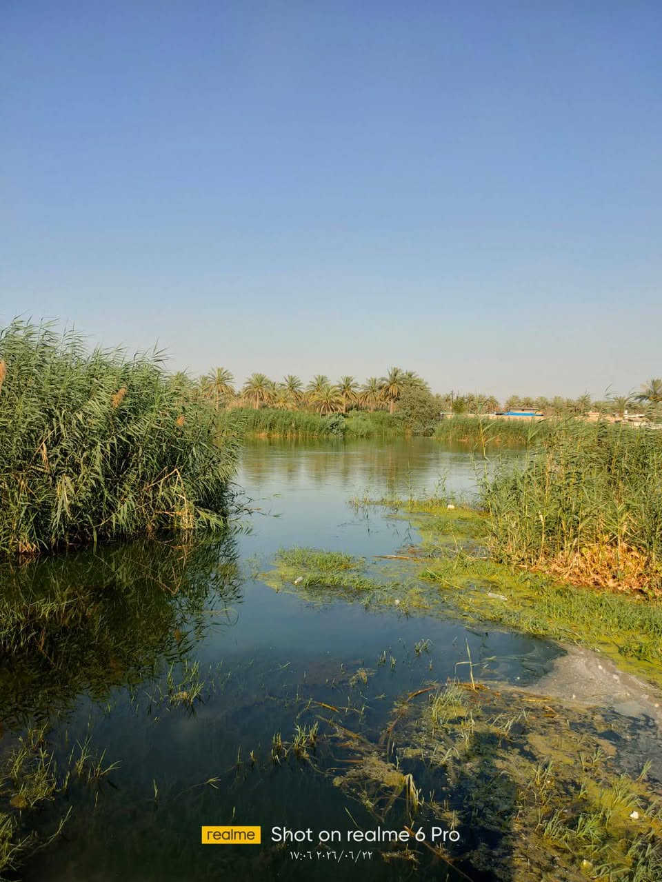 دونم ونص طابو ملك صرف مداور تقع في كربلاء  قضاء الخيرات على نهر الفرات مباشرتآ تبليط وكهرباء طوارئ تصلح سكن وتصلح منتجع للاستفسار ***********
