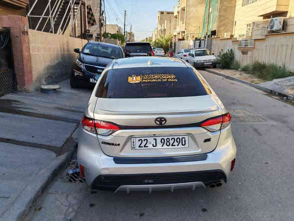 السلام عليكم  كورلا وارد امريكي موديل 2022  فئة SE   نص فول حادث بنيد وشوية بجاملغ  للبيع او مراوس باقل  بسم شركة تريد تحويل او وكالة حاضر  اربيل رقم الجديد مكاني بغداد الدورة.
او سيدية. 
*********** 
***********
السعر ١٤٥ وبيها مجال للشراي.
