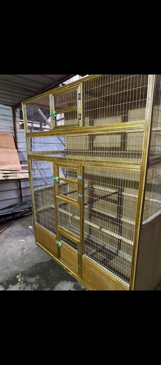 مستعدين لتجهيز اقفاص وخانات وحاضنات خشب للطيور بأجمل التصاميم طبعا جودة ممتازة ومتانة كلشي مميز وجديد تلگو يمنه بأسعار مناسبة الي يحب يستفسر يتواصل على الوتساب ***********‏
