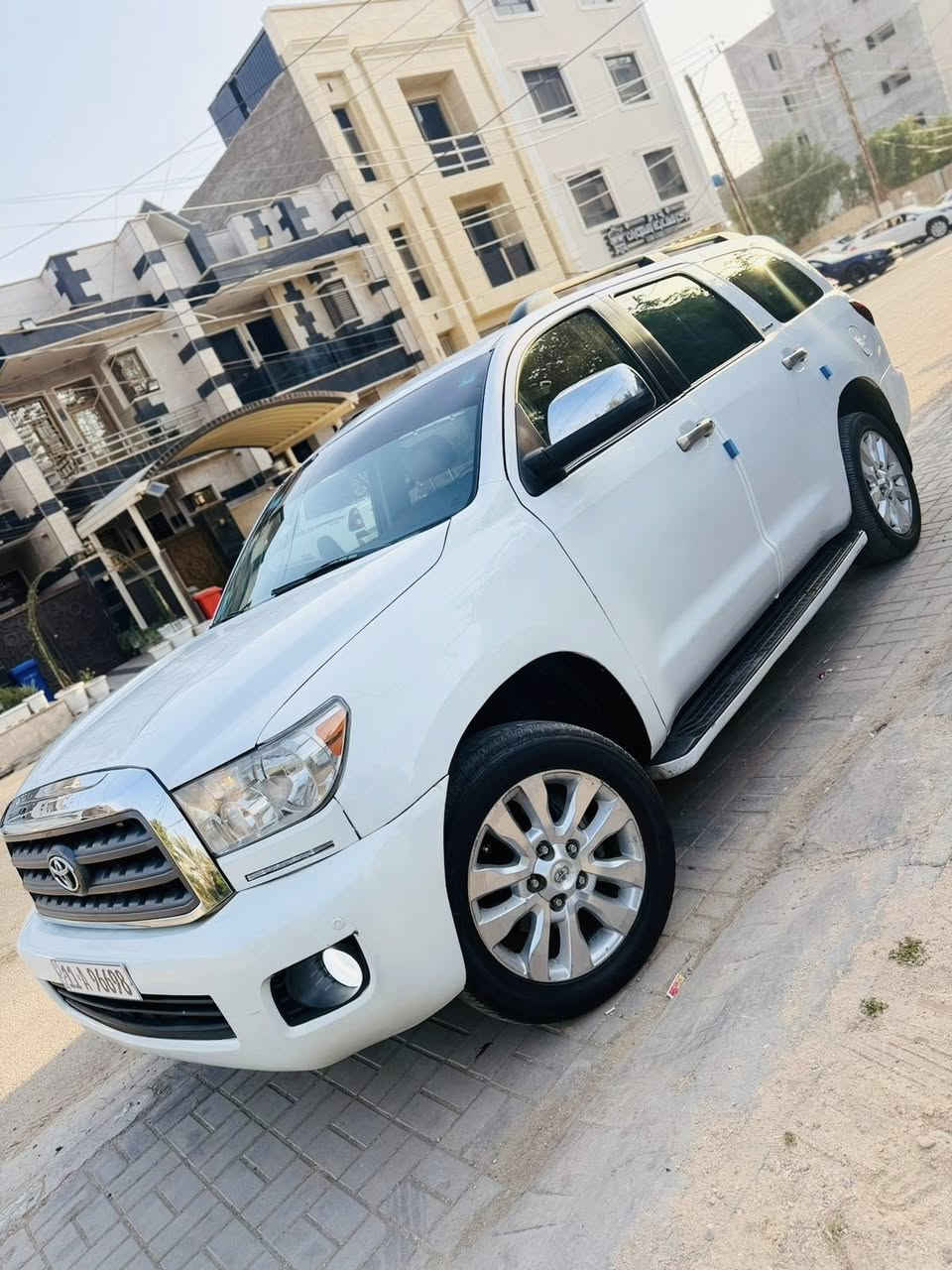 سلام عليكم
لبيع او  مراوس 
تيوتا سيكويا 
موديل 2009 خليجية 
سيارة بيه قطع صبغ ابيع احزام 
محرك 8 سلندر بلاد مكفولة
سيارة فئة بلاتنيوم 
محرك كير اكسل حدادة صدر كله مكفول 
رقم بغداد 
الاتصال هذه رقمي واتساب 
***********
