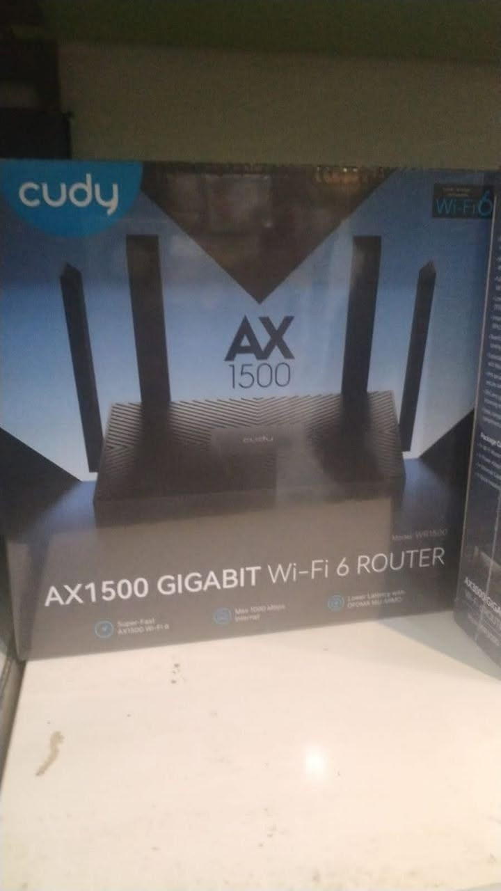 🔥 راوترات الكودي Cudy الأصلية 🔥

🔷 Cudy AX3000 Wi-Fi 6 Gigabit Router ⚡ أقوى أداء + Wi-Fi 6
📡 سرعة عالية جداً + تحمل أجهزة كثيرة
🧠 يدعم Mesh (EasyMesh)
🎮 مناسب للألعاب والبث 4K
🔌 منافذ Gigabit كاملة
 
🔷 Cudy AX1500 Wi-Fi 6 Gigabit Router ⚡ أداء ممتاز واستقرار قوي
📶 مناسب للبيت والاستخدام اليومي
🧠 يدعم Mesh (EasyMesh)
🔥 كفاءة عالية وتوفير بالطاقة
 
🔷 Cudy AC1200 Dual Band Router 📡 4 هوائيات قوية
⚡ سرعة جيدة واستقرار مقبول
🧠 بعض الإصدارات تدعم Mesh
💼 مناسب للمكاتب والاستخدام المتوسط
 
🔷 Cudy N300 (300Mbps) 📶 استخدام خفيف جداً
📡 تغطية بسيطة 
❌ لا يدعم Mesh
 
🚚 يتوفر توصيل لكل المحافظات
📩 للاستفسار مراسلة الصفحة


**إذا كنت صاحب هذا الإعلان وتريد حذفه لأي سبب، رجاءا أرسل رسالة إلى الدعم الفني**