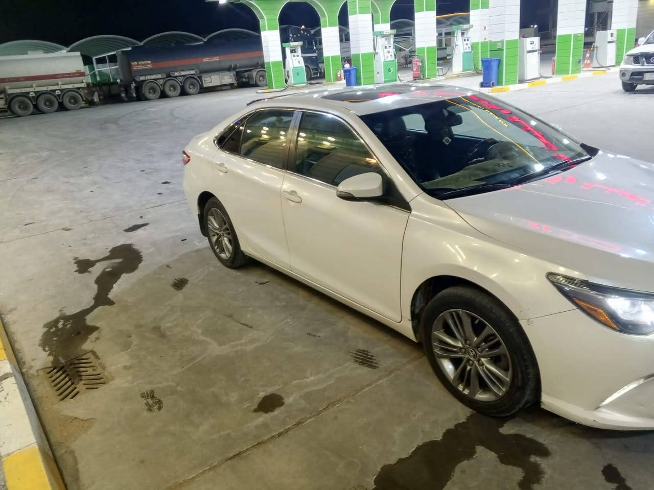 كامري 2016
فول مواصفات XSE فتحه كير ومحرك مكفول بعده جديد لوك سياره جديده من صدر من كشنات يعني ما متعوبه 
سونارها موجود بالصور رقم اربيل بأسمي السياره 
مكاني الفلوجه
السعر 155 
***********
