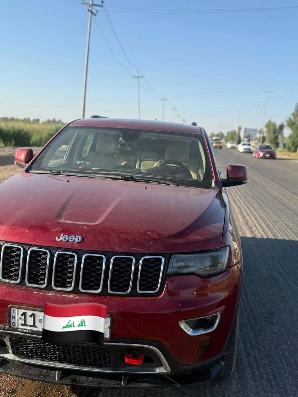 سعر 162 $  
جيب 2014 خليجي لمتدد فول رقم بغداد محرك 6V بسمي تحويل مباشر  . جنطة كهرباء كشنات كهربائية تدفئة وتبريد  بانوراما بصمة اشاير ترحيب ولمتدد بعد معروفة بالمواصفات ولونها مميز صدفي ابو شذره . 
السيارة سابقا بيها جامغ مبدل فقط وكلير بنيد وجاملغ. 
هسه حاليا السيارة لو دينمو لو محرك واكف ابيع على وضعها 

مكاني شمال بابل الحصوه 

***********
