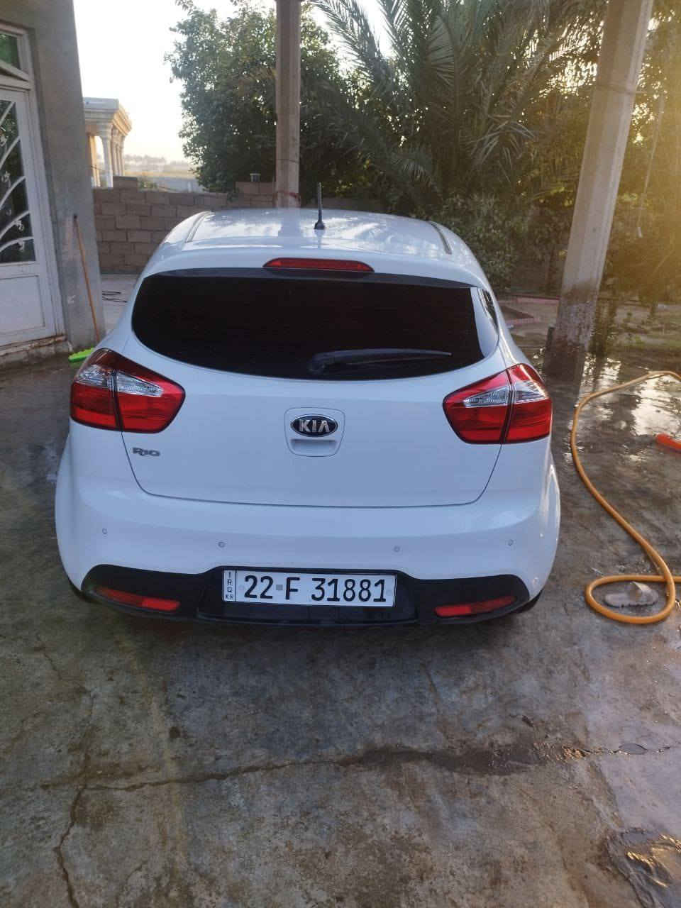 كيا ريو ٢٠١٤ خليجي بيها حادث بسيط صبغ قطعه فقط جاملغ أيسر فول مواصفات عدا البصمه تخم تاير جديد باتري جديد تحويل ثاني يوم السعر للجادين الاتصال على *********** و *********** مكان السياره سامراء
