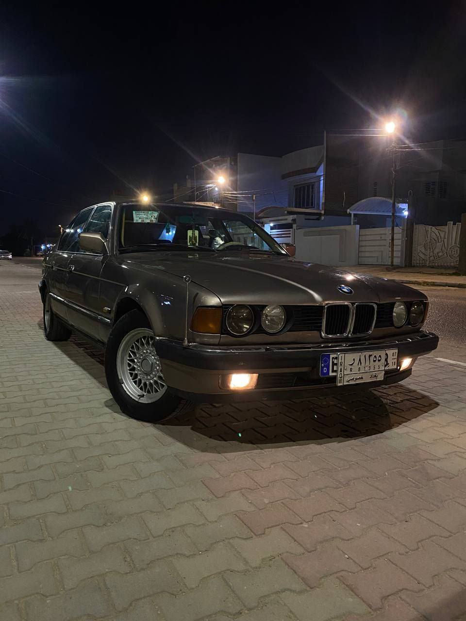 السلام عليكم BMW للبيع
بي ام دبليو 730i مديل 1991 اصل
لون ذهبي
رقم بغداد الاماني سنويه للـ27
محرك و گير كفاله
گير اوتوماتيك
غرفه جلد
كهربائيات شغالات
السياره بيها ملاحظات بسيطه للجماليه فقط
حداديه 60٪
كشنات كهربائي 
تبريد ثلـج
ويل خليه
ترايك للبصره 200 
تحويل ثاني يوم شرط
السعر 57 وبيها مجال حك الجيه
مكان السياره كربلاء
للتواصل : *********** 
للتواصل : ***********
