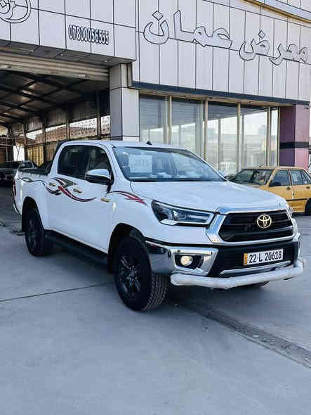 السلام عليكم 

تويوتا هايلوكس 2025

مذهب سيد نهرو مكفوله كفاله عامه 

 زيرو 0 km 📦

فول مواصفات يده ذهبي 

بصمت أبواب+وبصمه تشغيل +مثبت سرعه +شاشه كار بلاي 

تبريد قطعتين +تبريد خلفي +بلاجكتور داخلي +حساس خليفي +كامره خلفيه ا

السعر عند الاتصال

للاستفسار ***********
