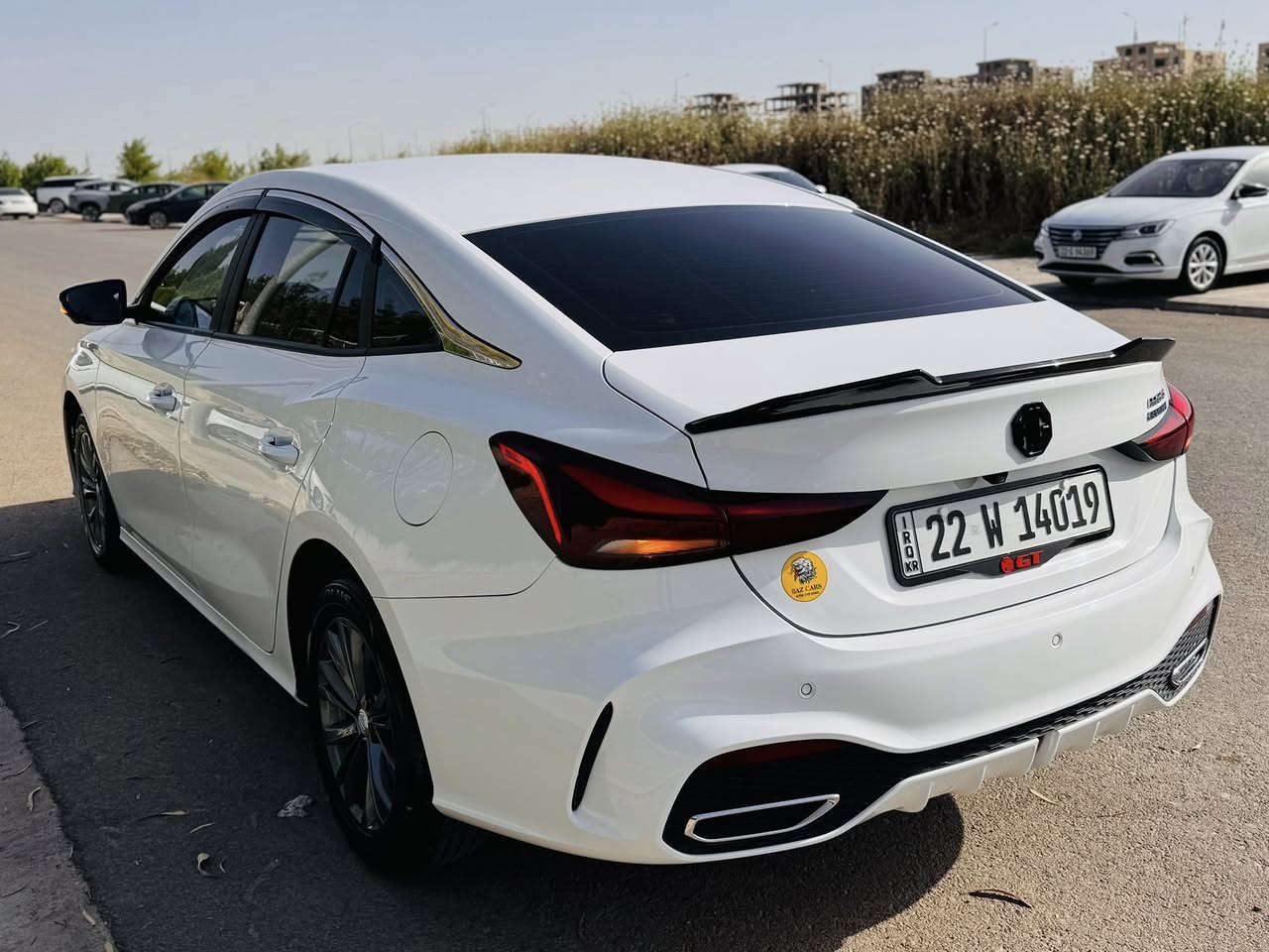 ئێم جی  MG GT 2025 Sport.كامل جوانكارى
تەنها.34.هەزار رۆشتووە. سعر.117$🔥🔥
فول مواصفات.بەصمة.سلاید.برێك کارەبایی.
شاشەو كاميرا.ئاوێنە شەفت. کوشین جلد.
لايت زينۆن.شاشە بیلادی ئەکتیڤ.بی.مكان : أربيل.   
  ☎️. موبایل .***********
