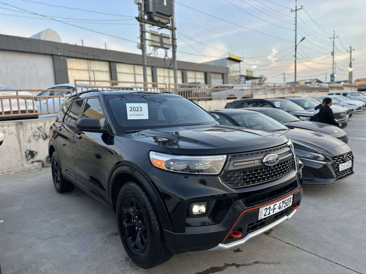 سلام عليكم
فورد اكسبلور 2023🇺🇸🇺🇸

السيارة حادثه فقط شباك امامي بدون صبغ السيارة 

مكان السيارة سليمانية 

مواصفات TIMBERLINE
شاشة جبيرة 
كاميرا 
كشنات جلد زيتوني مميز 
كشنات هيتر 
استيرن هيتر 
رادار ٣٦٠ درجه 
حساس ٣٦٠ درجه 
بانوراما 
تبريد قطعتين 
كشنات سياحي 
گيج الكتروني 
لايتات ليد 
بگلايت ليد 
صندوق شفط 
كشنات كارباء جهتين 
اطفاء ذاتي 
انظمات قيادة 
اوتو هولد 
شحن وايرليس 
ماشية ٢٤ ميل 

السيارة كلش حلوة جديدة بلواقع هم 
كير و مكينه كله مكفول بدون اي عطل 

سعرة ٢٧٨$ بي مجال 

رقمي ***********
