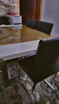 كاونتر تفصال • ميز طعام ٦كراسي • تخم تركي ١٠مقاعد