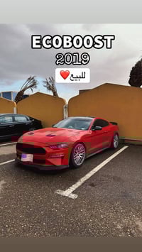 � للبيع – فورد موستنك 2019 EcoBoost – Black Edition 📏 الممشى: 40 ألف م...