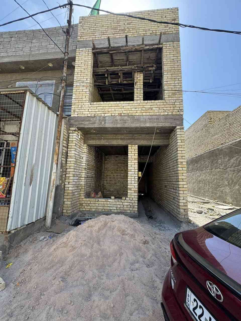 السلام عليكم بيت هيكل مساحه ٥٠ متر يحتوي ع حمامين وغرفتين واستقبال ومطبخ جبير مفتوح المنطقه كاملة خدمات مي مجاري تبليط كهرباء زراعي مشموله بقرار التمليك بلدية المنصور الموقع الغزالية شارع ٦٠ تبعد عن الشارع العام مسافه ١٥٠ متر للبيع المستعجل السعر الاتصال ع الرقم ***********
