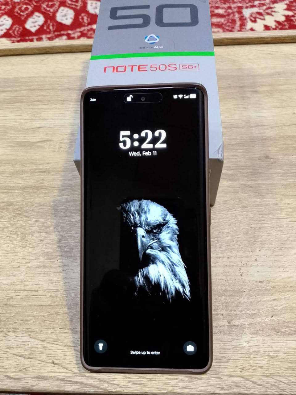 INFINIX NOT 50 5G
الجهاز للبيع بسعر 320 ألف دينار 
معالج من قوي يشغل ببجي ١٢٠ فريم وشاشه بتردد ١٤٤ هيرتز ايمولد منحيه الجوانب كفر وشاحنة التلفون الاصليات موجودات و الجهاز نظيف جداً مابي أي خدوش 
باقي التفاصيل بالصورة 
مكاني كوفة حي ميسان تقاطع البوريات 
للتواصل ***********
