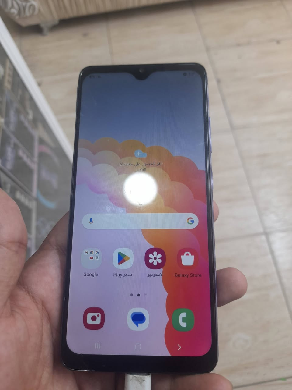 سلام عليكم موبايل samsungA32 جهاز نظيف مبدل بي بس شاشه الذاكره128 السعر 80 وبيه مجال المكان كربلاء للإستفسار ***********
