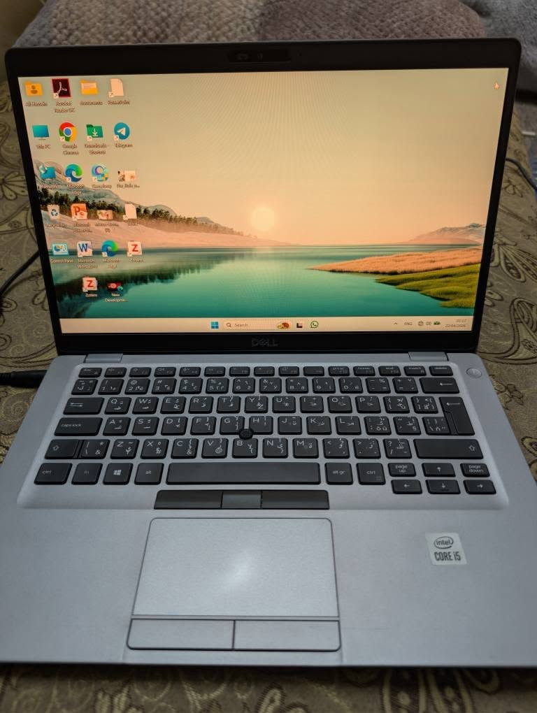 ✓ لابتوب من الجيل العاشر  Dell 5410 
✓ المعالج10210U Core i5 جيل العاشر 
✓ ذاكرة الوصول العشوائي (الرام) 8GB قابل للتطوير
✓ التخزين( الهارد) SSD 256GB قابل للتطوير
✓ مقاس شاشة(حجم الشاشة )  14 دقة الشاشة  FHD
✓ منفذ HDMI & TYPE C 
✓ كيبورد  عربي انكليزي
#مع_شاحن+ماوس+حقيبة باله Dell اوربي اصلي ✅
#لابتوب_شبه_جديد(نظيف جدا جدا)✅✨
#بطارية_تعبانة⛔
العنوان كوفة/نجف 
#السعر 215 الف بي مجال كلش بسيط

***********
***********
