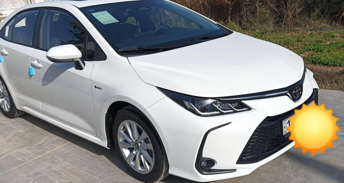 ا
السلام عليكم كورلا لبيع موديل 2025زيرو بسمي سياره ماشيه اربعه الاف زيرو فول مواصفات مكاني بسمايه رقم  ***********
