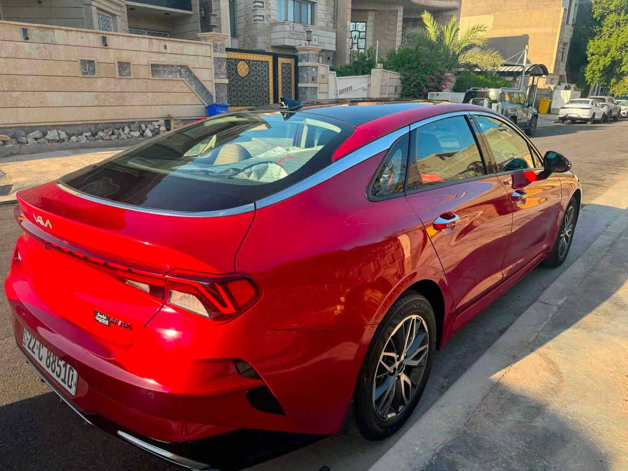 Kia K5
2023 

خليجي كفاله

رقم اربيل باسمي 

بنوراما 

بصمه + بصمه ابواب

محرك 2000 دوش

كرسي كهرباء

كراسي جلد

شاشه 

كامره خلفيه

حساسات

هندربيك بصمه

انضمه قياده 

ماشيه ٣٢ الف 

 

تحكمات ستيرن جهيتن

اوتو هولد

تدفئه بالكراسي

تبريد بيانو

شاشه اعطال 

تبريد قطعتين

لايت زينون اربع عدسات

مانع انزلاق

اشاير بالمري

جنطه ذكية

بك لايت لد 

بدون مراوس بيع فقط 

السعر ٢٠٤
***********
