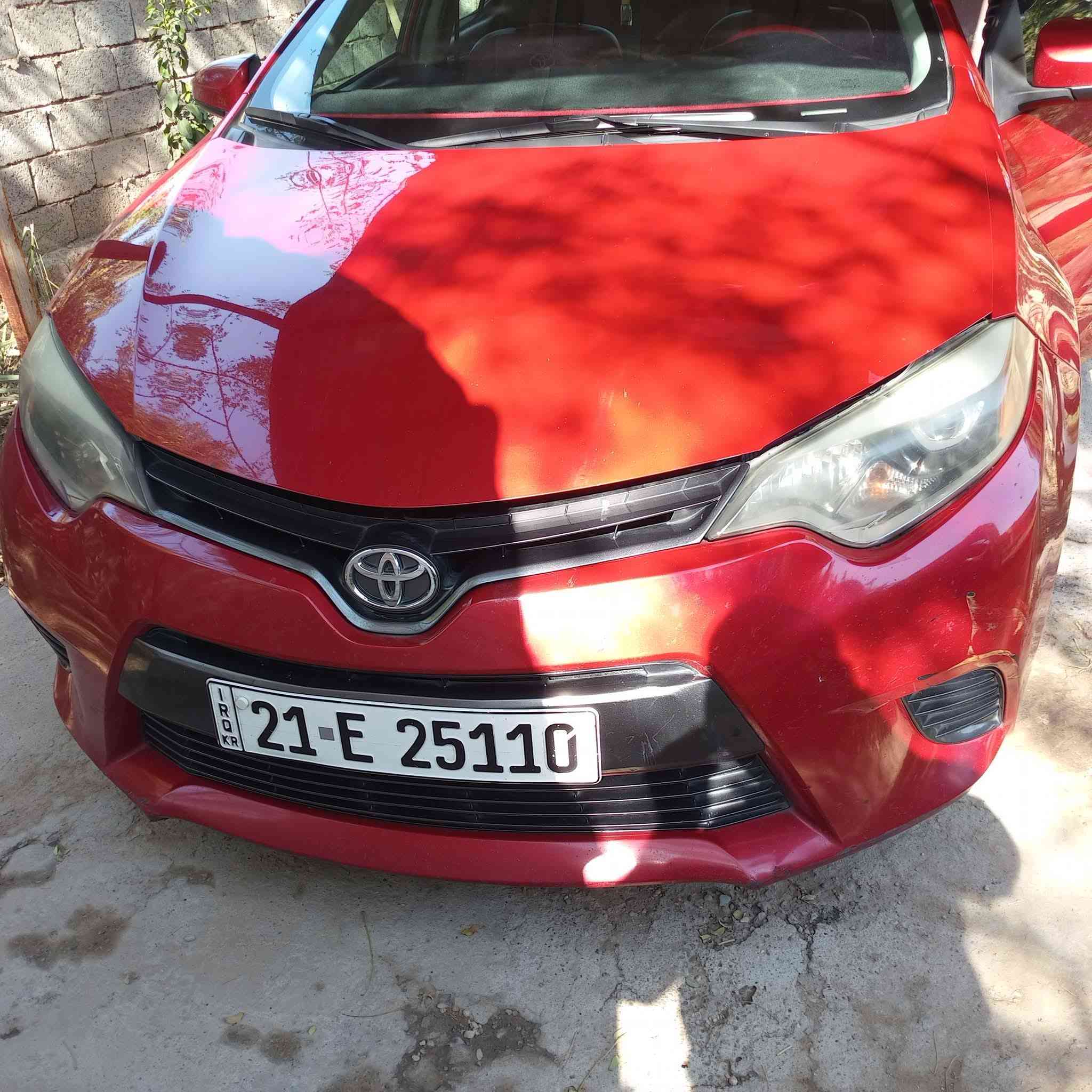 تويوتا كورلا موديل 2016 أمريكي
رقم السلمانيه دولي جديد شرط التحويل والغرامات 

محرك 1800 شرط لا مفتوح ولا تنقيص ولا تبخير 

كير شرط بدون عيب 

تبريد ثلج 

صدر امامي وخلفي جديد 

تايرات جدد 

تحكم استيرن جهتين 

مثبت سرعة 

اشاير بالمري 

تحكم امري كهربائي 
***********
