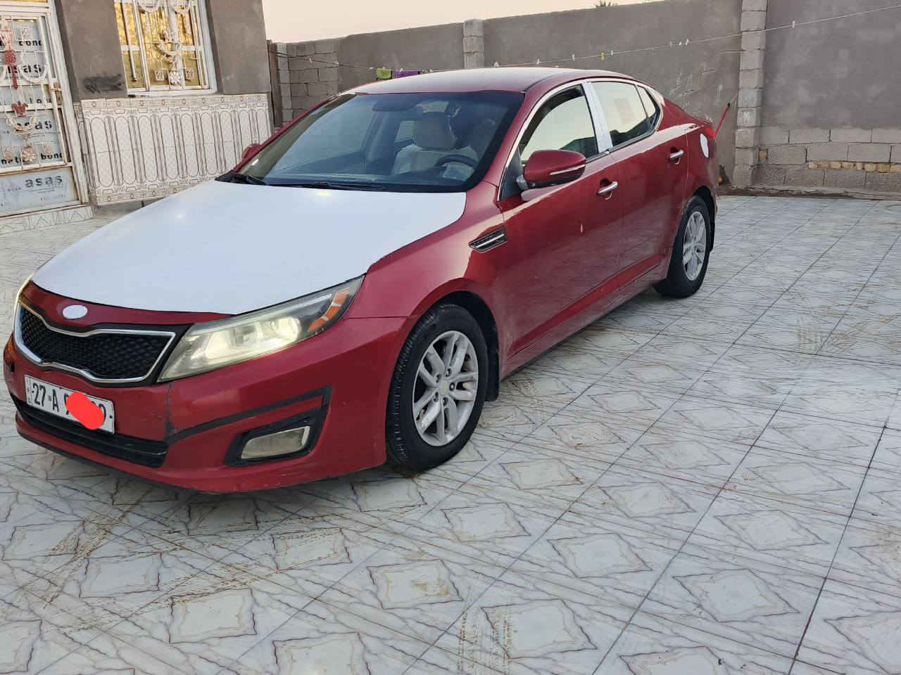 كيه اوبتيما موديل 2014 معلايه 2016 رقم ذي قار  دولي جديد حره تحويل ثاني يوم سنويه مجدده 29 مشروع وطني وارد امريكي ضربته بس جاملغ مبدل فقط بيه رشات صبغ تجميل فقط والباقي كفاله عامه مكينه 2400 شرط ما مفتوحه مكينه وكير وحداديه وتبريد  وتدفئه وتخم تايرات كله مكفول سياره جاهزه مال جناي بمعنه الكلمه مواصفات تحكم ستيرن شاره بل مرايه دسك خلفي وأمامي ويل كب منظومه زنون مكان سياره ناصريه سعر 83 بيه مجال قليل رقم الهاتف ‏‪***********‬‏ أنه مكلف بل نشر خابر راعيه بيك خير وتدلل ناصرية, ذي قار
