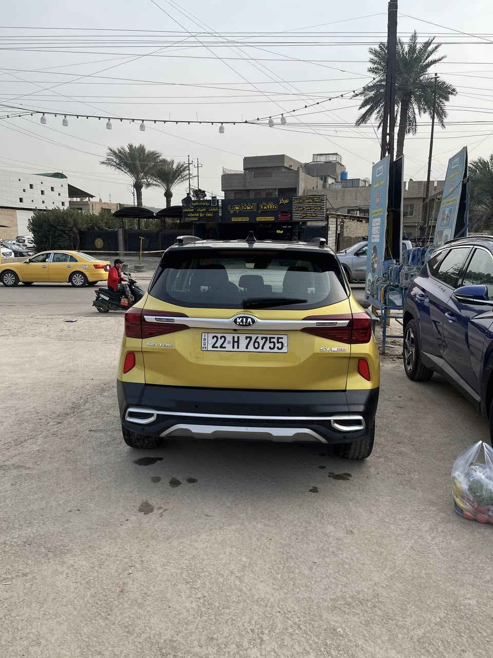 السلام عليكم … 
كيا سلتوز فئة (SX) 2021 وارد امريكي 

اللون ذهبي 
محرك 1600 تيربو
رقم اربيل 
السياره ماشيه 53الف ميل
حادث السياره سرقة البنيد والجاملغ تعديل فقط
مواصفات: 
فول عدا الفتحه والمري الكهربائية 

بصمة تشغيل
بصمة دخول ابواب
تشغيل عن بعد
رادار محيطي
كامره دواره
شاشه متصله
ثلاث انظمة قياده
تبريد شاشه
الكشنات جلد + تدفئه
تدفئة استيرن
تحديد مسار
سياقه ذاتية
قطعتين تبريد
اشاير بالمري
تثبيت سرعه
تحكم استيرن
مانع انزلاق
نظام المنحدرات.....  وبعد بيه مواصفات
مكان السياره . بغداد
السعر 155 ورقة وبي مجال 
رقم صاحب السياره ***********
