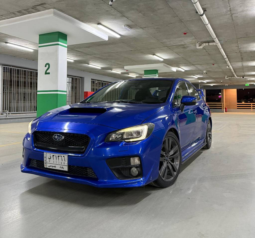 للبيع فقط 
السعر 115 ورقه للاتصال ***********
سوبارو WRX موديل 2017 رقم بغداد 
محرك 4 حجم 2000 توربو كير اوتو محرك مبدل جديد
محرك وكير مكفولات
التبريد شغال
فور ويل . تحكم استرين 
شاشه . شفتات بالاستيرن . مري شفط
ماشيه 116 الف كيلو
وارد خليجي بيها صبغ بالجاملغ الخلفي الايسر وقبق الجنطه   
السياره كولش حلوه نظيفه جداً 
 المكان بغداد الزعفرانية بغداد, العراق
