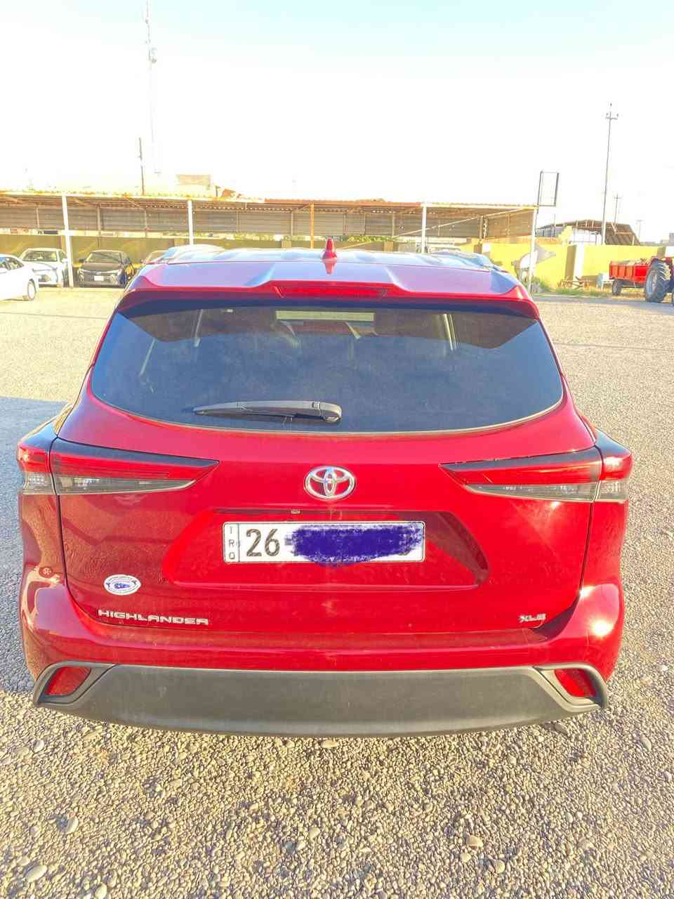 Toyota Highlander XLE
تويوتا هايلندر  XLE

الموديل : 2023

اللون :  احمر 

عداد المسافه :  38

السعر :  275

بدون صبغ فقط اربع اصابع تقليم

 رقم صلاح الدين

المواصفات: XLE

بصمة تشغيل 

بصمة ابواب

مقاعد جلد +كهرباء

داخل اسود 

تدفئة المقاعد الامامية 

تبريد مركزي 

‏فتحة سقف

صندوق كهرباء

‏هاند بريك بصمة 

‏أوتو هولد

‏رادار امامي

‏رادار خروج عن المسار 

‏نقطة عمياء 

‏ايكو  مود  سبورت مود

محرك مفتوح
***********
