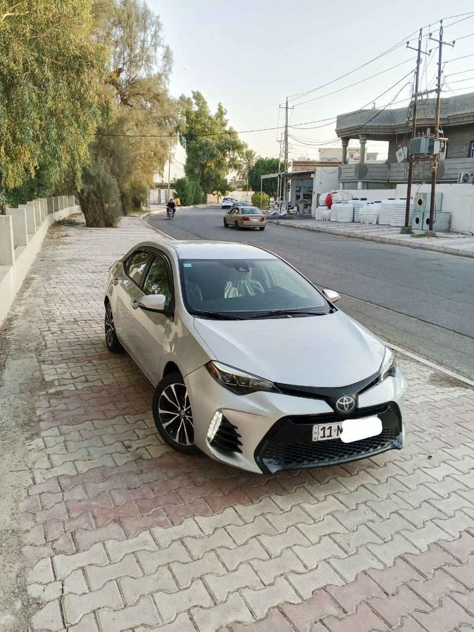 السلام عليكم
كورلا موديل 18 Se أمريكي رقم بغداد 

بأسمي سنوية لغاية ٢٠٣٠ 

مواصفات Se حجر رادار شفتات ستيرن
اشاير بالمري كير محرك شرط الكفالة 

مكان السيارة ديالى _ المقدادية 
السعر  خاص ***********
