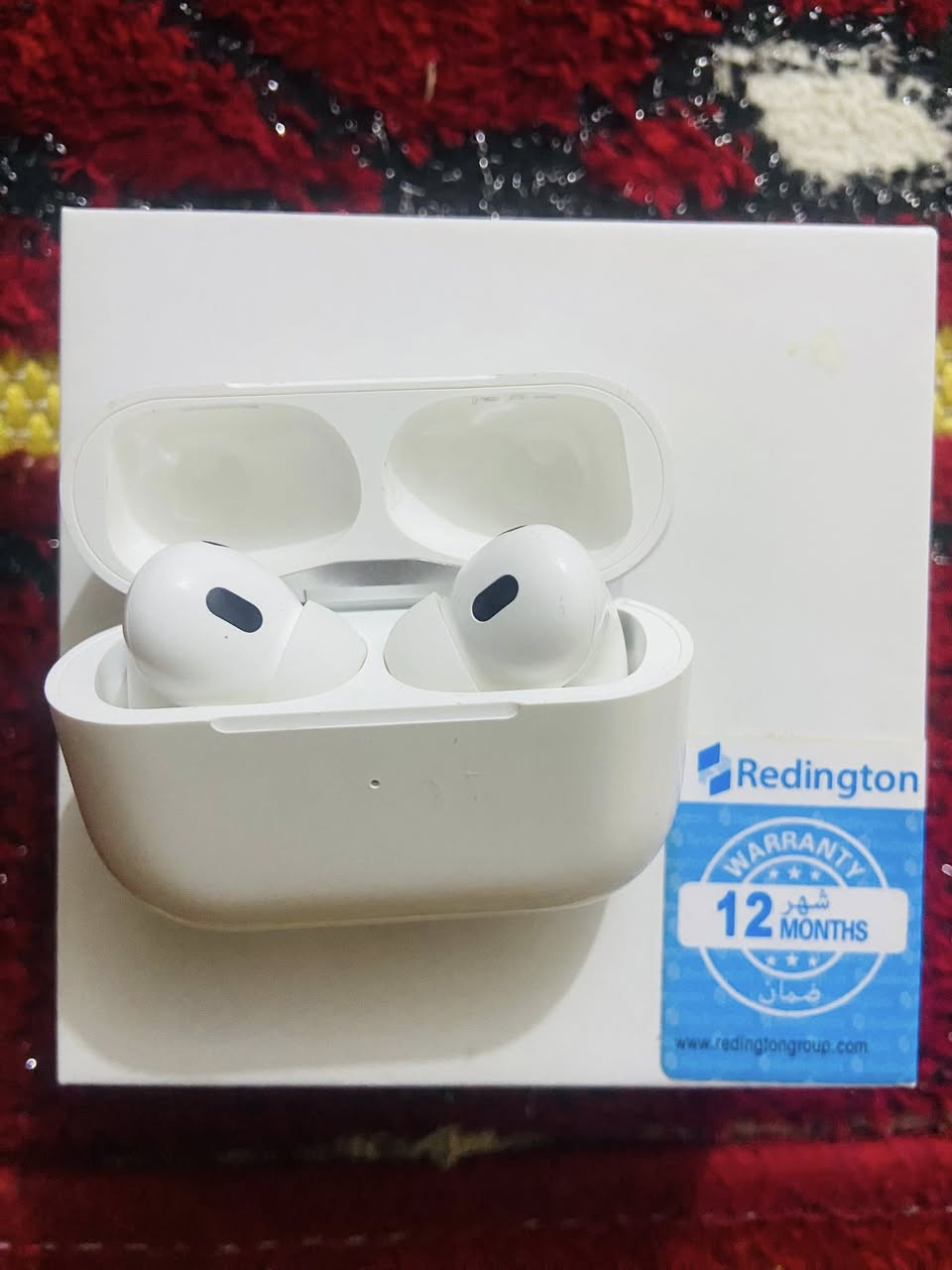 سماعه ايربود امريكي اصلي ذا مو اصلي رجعه ✅الجيل ثاني2 ستعمال يوم واحد فقط الله شاهد مكاني تاميم عبور جسر الحوز ✅***********
