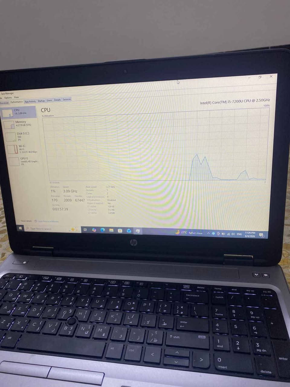 HP probook 650 g3
شاشة 15.6
i5 7200u
ram 8 gb
ssd 256 gb
كيبورد ضوئي عربي انكليزي +  بصمة موصل, نينوى


**إذا كنت صاحب هذا الإعلان وتريد حذفه لأي سبب، رجاءا أرسل رسالة إلى الدعم الفني**