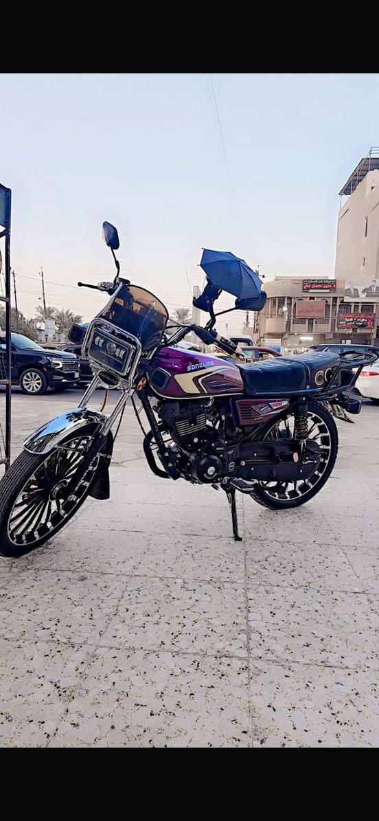 سلام عليكم دراجة للبيع سعر 825 بيها مجال ***********
