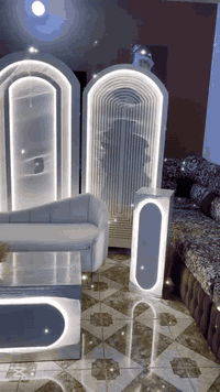 كوشات اعراس حسب الطلب خشب HDF تركي 18 ملم  التواصل دايركت او على الوات...