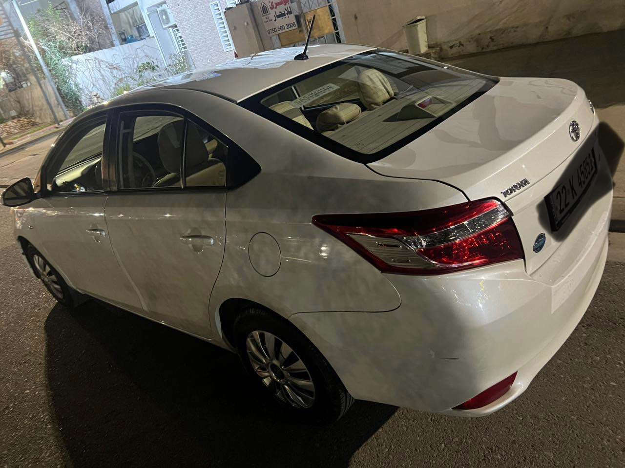 Toyota yaris 2016 
1 parcha sbugha snduq 
*********** أربيل, العراق
