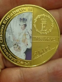 مسكوكة • الملكة اليزابيث • بروف بالكبسولة