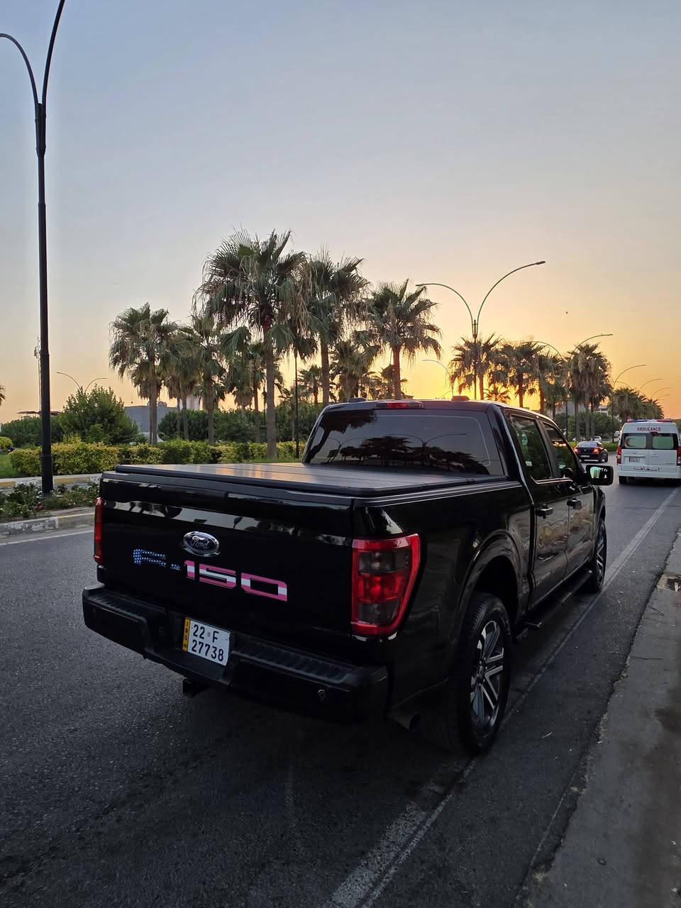 #للبيعf150
2022 stx
V8 5.0

السعر: 263$$$

ماشيه: 76 كم 
دبل أكسل(4x4)
قفل أكسل
٨ سلندر 
كير تعليك
كير 10 نمر
٢ مفاتيح
حساسات خلفية
تبريد مركزي
كاميرا خلفية دوارة 
مرايات هيتر
رادار امامي
رادار خلفي
٤ تايرات جديدة
دواسات بانزين&ستوب كهربائي
لايت ليد داخل بودي 
باب طويل بودي قصير (المرغوب)

كير و محرك و أكسل حدادية كلة بشرط

صبغ ٥ قطع بدون أرباك بدون دواخل بدون شاصي حادثها صطحي

مكان سيارة أربيل
للاستفسار: ***********
فقط بيع بدون مراوس
