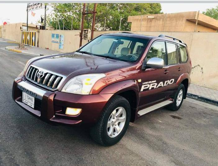 السلام عليكم برادو مديل 2007خليجي مكفوله من صبغ وضربه 6سلندر موصفات كويتي فتحه 7راكب تبريد 3 قطع داخل جلد كشنات تبريد تئدفه مكينه كير حداديه تخم تاير شاشه كامره تحكم ستيرن مثبت سرعه فور ويل دفع رباعي سياره جاهزه وعلى وضع شركه مكان السياره كربلاء ‏‪***********‬‏
