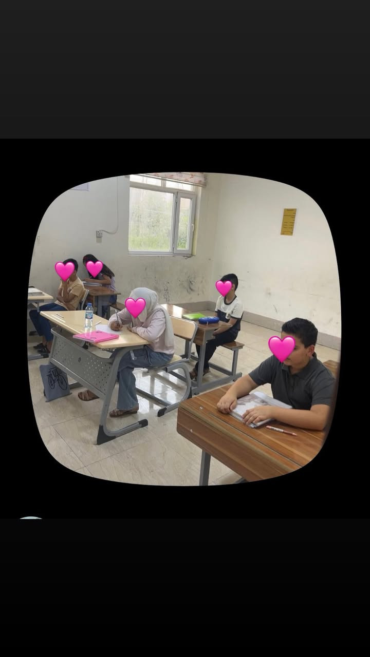 بسم الله الرحمن الرحيم 

جانب من الإمتحانات اليومية لطلابنا الاعزاء 🩷🩷🩷🩷🎀

للتسجيل على الوجبة الجديدة مراسلة الخاص او على واتساب للرقم 
***********
