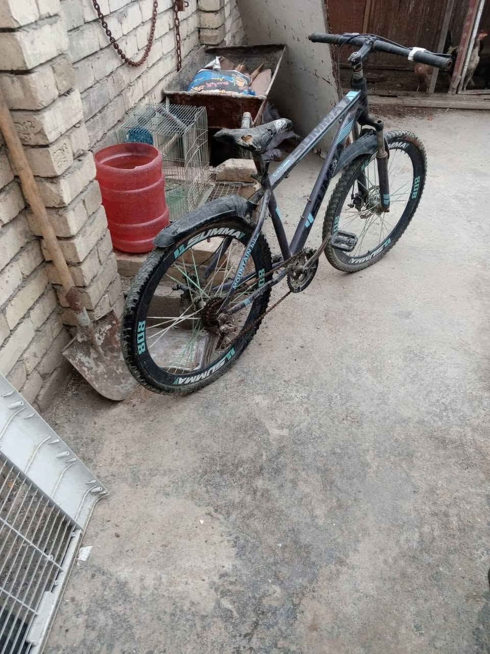 سلام عليكم  بايسكل جديد  مستعمل شي قليل  سعر ٥٠ بغداد الشعب نهايت حيور
***********
