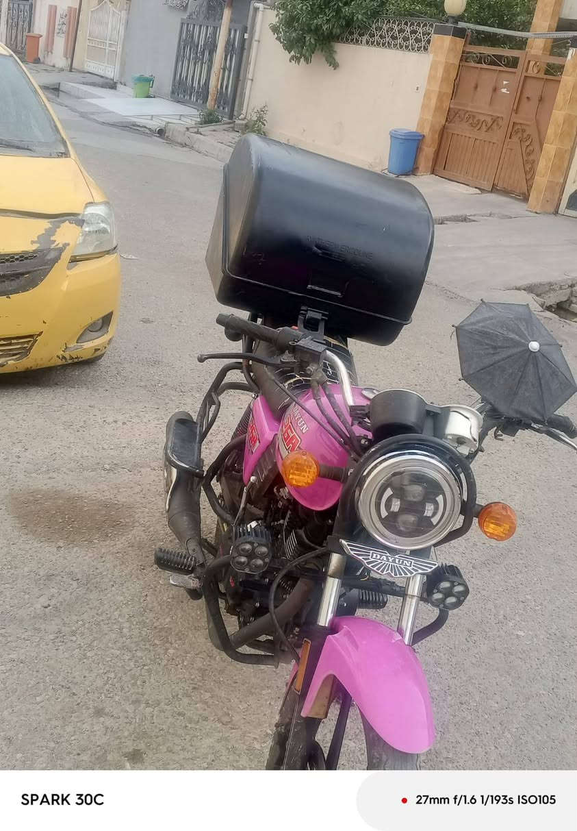 دراجه للبيع العنوان كركوك
رقم او سنويه عندي وكاله بي شرط التحويل السنويه ضايعه 
عندي بيه كتاب فقدان محرك شرط كهربائيات كله شغال الدراجه كله ع ابلادي ما ماشيه هواي السعر مليون 800
للتواصل   ***********
***********
