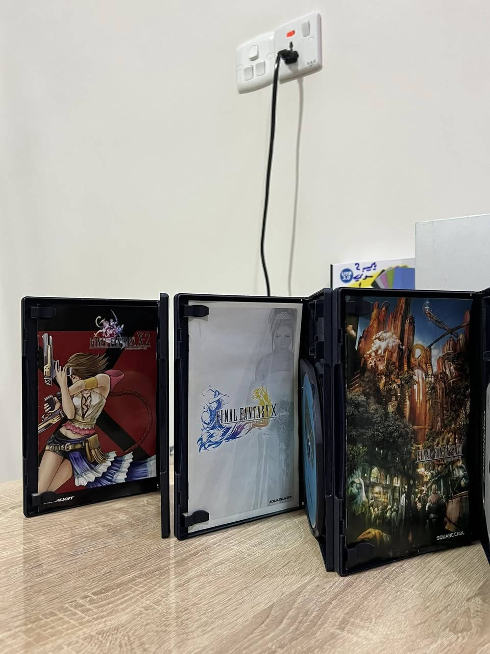 اقراص PLAY STATINON 2 اصلي
FINAL FANTASY X-2 

FINAL FANTASY X

FINAL FANTASY XII 

ريجن ياباني نظافة عالية جدا مع موجود جميع الكتيبات مع الأقراص 

السعر 30.000 ويوجد توصيل


**إذا كنت صاحب هذا الإعلان وتريد حذفه لأي سبب، رجاءا أرسل رسالة إلى الدعم الفني**