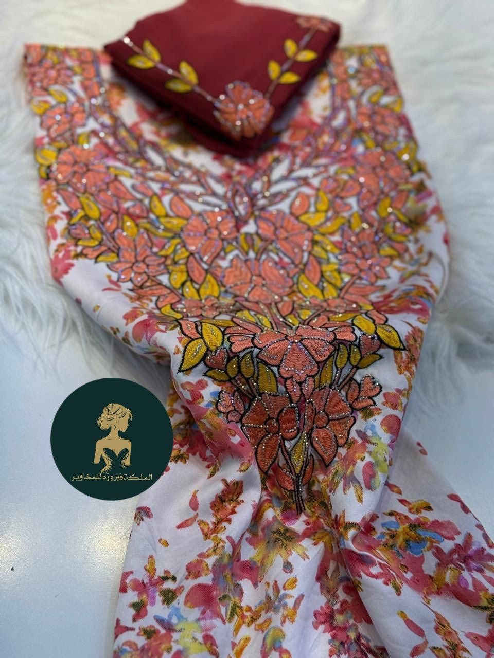 جديد من الملكه فيروزه للمخاوير 

✅تصاميم والوان جديده ✅
مخاوير حرير اندنوسي خام vip 
تطريز محفر مع ستراس  وشيله
 قياس القطعه 4  متر 
(قماش فقط ما مخيط) 

 سعر الدرزن 225 الف  ✅

اقل طلب نصف  درزن ✅


**إذا كنت صاحب هذا الإعلان وتريد حذفه لأي سبب، رجاءا أرسل رسالة إلى الدعم الفني**