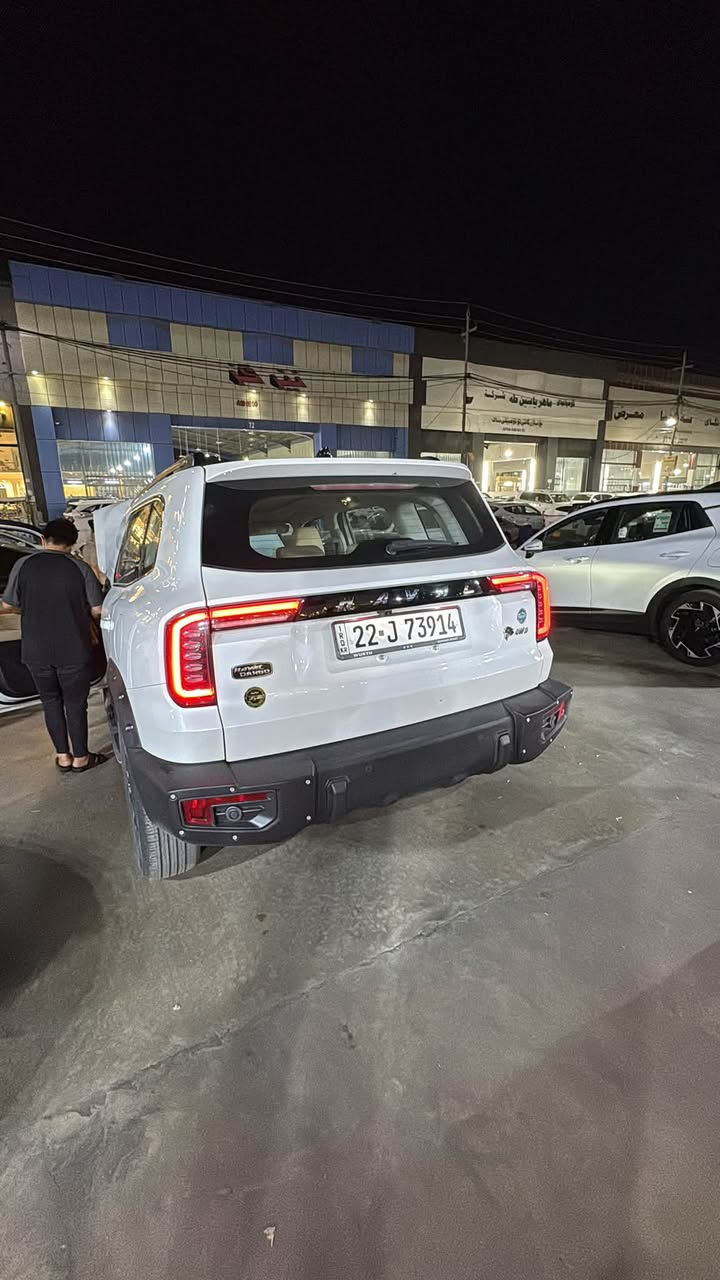للبيع داركو 4WD فورويل 2022
ابيض فول مواصفات مكفولة 

السيارة ماشية 62 الف كيلو السيارة بعدلها سنتين ضمان او 150,000 كم 

رقم اربيل الجديد

1-محرك 2000 توربو

2-گير 7 نمر DCT

3-بانوراما

4-كشنات تبريد+تدفئة

5-كشن السائق تدليك + ميموري

6- ليد امامي خلفي

7- تبريد قطعتين

8-حساس امامي خلفي 12 حساس

9- اوتو بارك

10- مري كهرباء

11- صندوق كهربائي والباب يفتح بحركة الرجل

12- انظمة الرادار( تحديد مسار- تنبيه عند الخروج من المسار - نقطة عمياء )

13- 4 كاميرات محيطية 360 درجة وكامرة خامسة قارئة علامات مرورية

14- داتا شو

15- 7 وضعيات قيادة

وباقي المواصفات الفول هواي بعد اكو ماذاكرهن

سعر السيارة 27 مليون

للاستفسار الاتصال

***********
