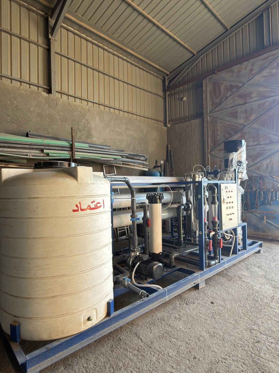 🚰💧 حلول تحلية المياه البحرية بأعلى كفاءة وجودة

هل تبحث عن مصدر مياه نقي ومستقر لمشروعك؟
الآن مع شركة الموسوي لتصنيع محطات تحلية المياه نوفر لكم:

🔹 محطة تحلية مياه بحرية
🔹 طاقة إنتاجية 15 متر مكعب بالساعة
🔹 تصميم صناعي عالي الجودة
🔹 كفاءة تشغيل مستمرة وتحمل عالي
🔹 مناسبة للمشاريع الصناعية، المجمعات السكنية، المعامل، والمزارع

✔️ إشراف هندسي متخصص
✔️ فحص وتشغيل وضمان
✔️ تنفيذ حسب الطلب

📍 الموقع:
البصرة – قضاء القرنة – الخط السريع – مقابل محطة الوقود

📞 للاستفسار والطلب:
***********
***********

💬 راسلنا الآن واحصل على استشارة مجانية لمشروعك.

⸻
#تحلية_مياه
#محطات_تحلية
#تحلية_مياه_البحر
#البصرة
#القرنة
#مشاريع_صناعية
#مياه_نقية
#RO
#ReverseOsmosis
#شركة_الموسوي
#حلول_مائية
#محطات_مياه
#استثمار
#مشاريع_العراق
